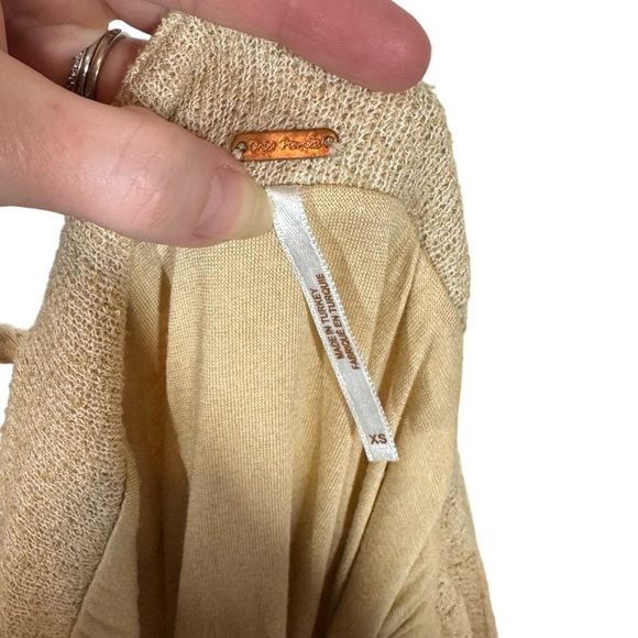 Free People Island Rope Strap Midi Dress Neutral Minimalist - Picture 7 of 10